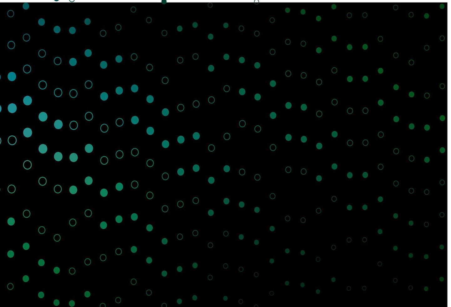 Dark Blue, Green vector template with circles.