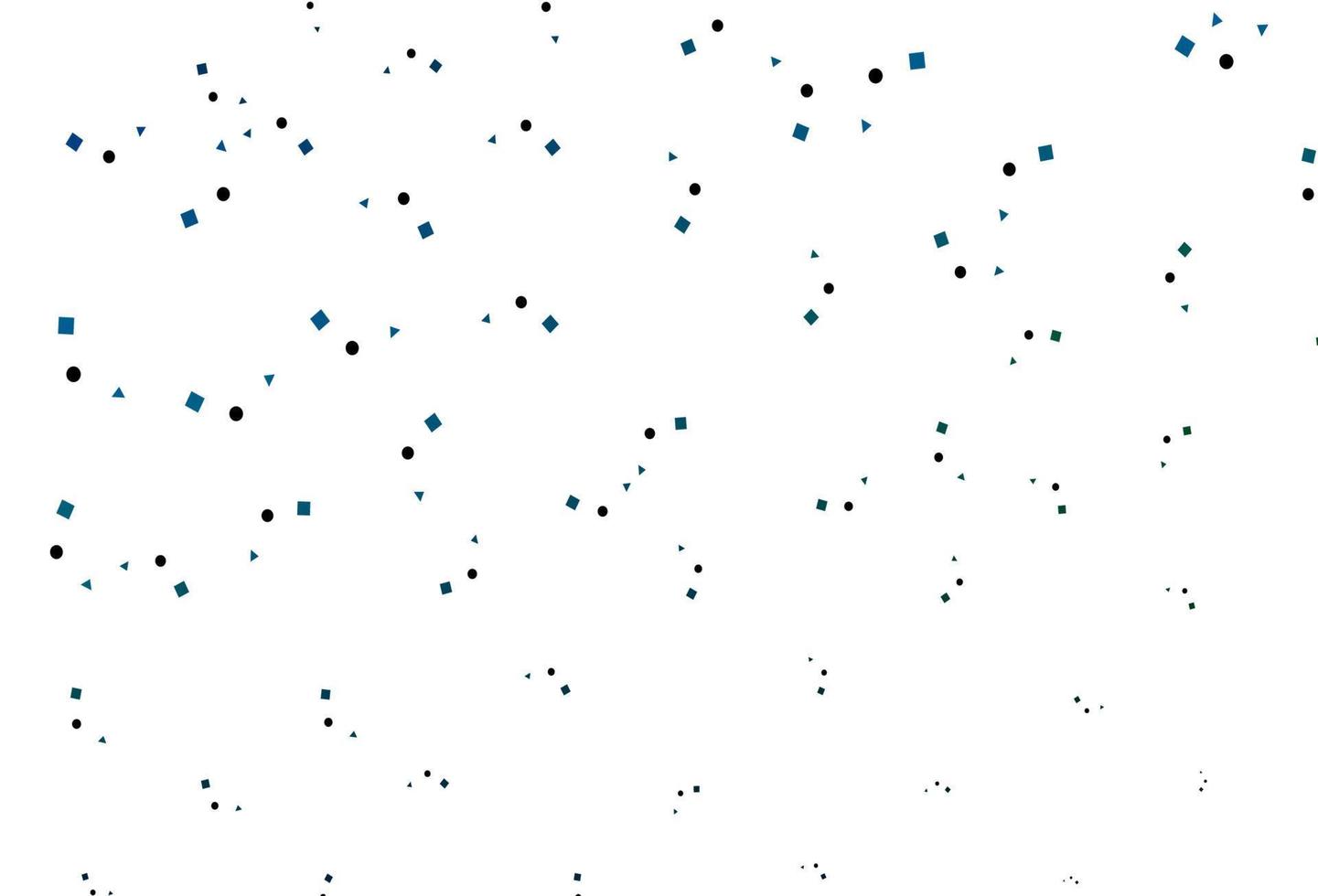 Light Blue, Green vector pattern in polygonal style with circles.