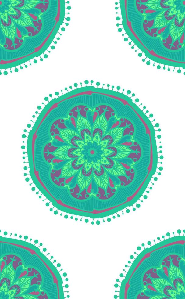 Ethnic Boho Seamless Pattern vector