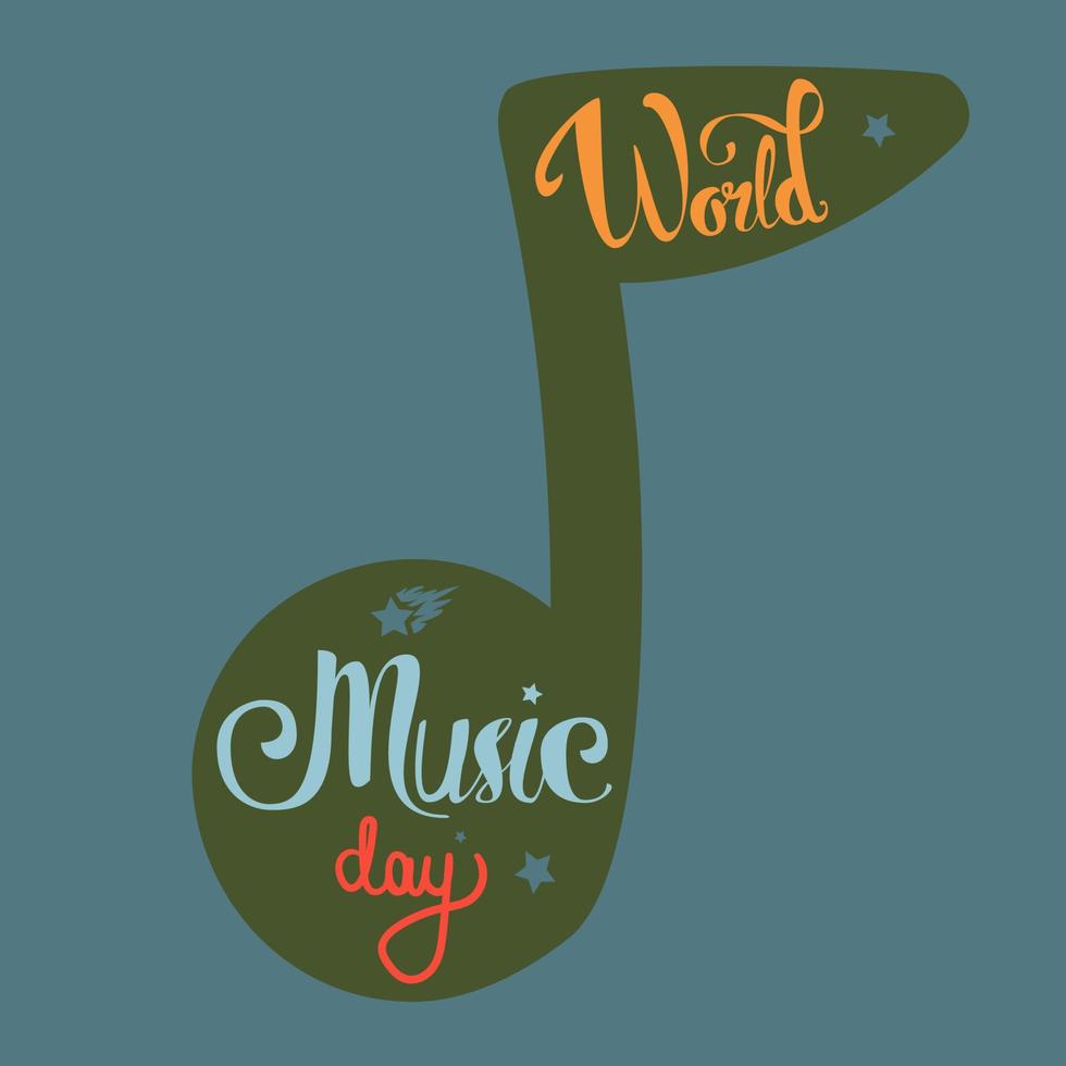 World Music Day vector