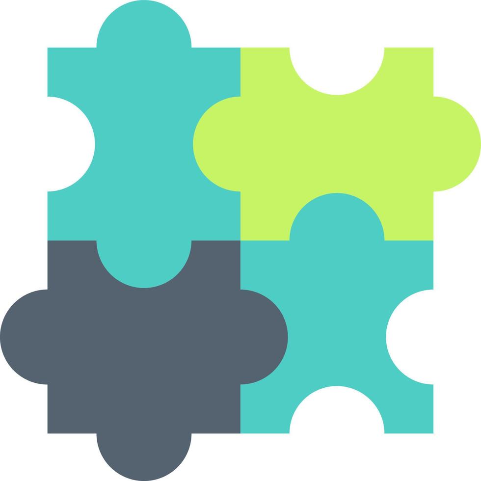 Logical thinking flat vector icon
