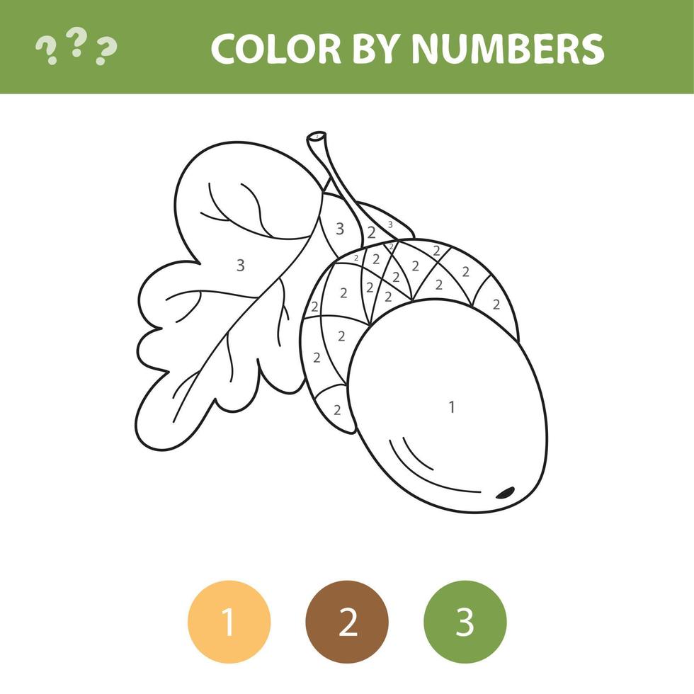 14+ Acorn Picture To Color