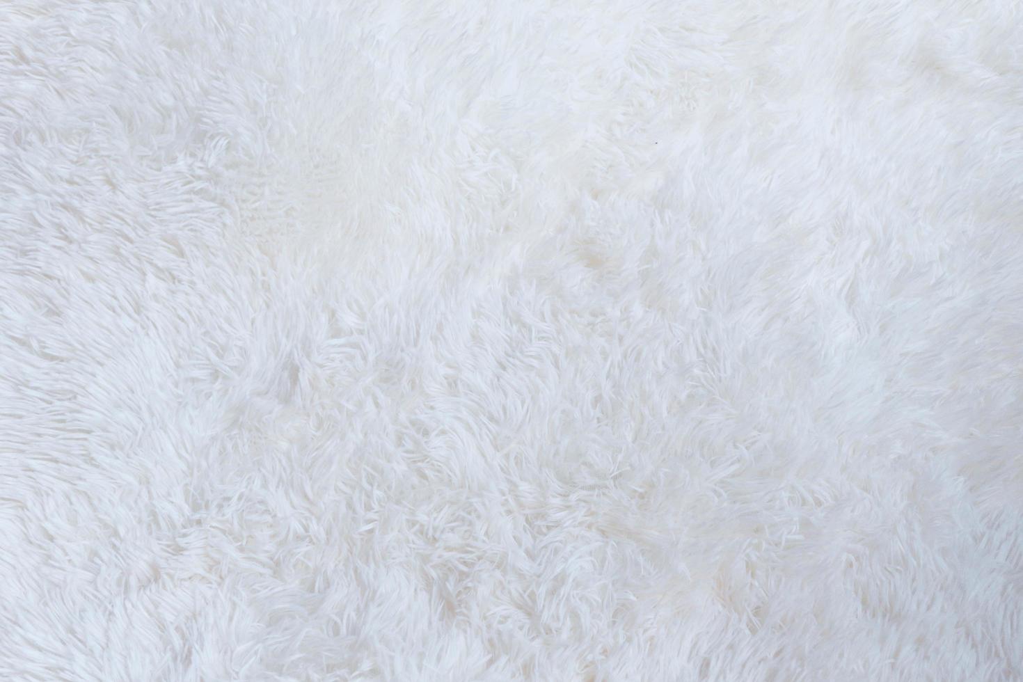 white furry carpet for background. photo