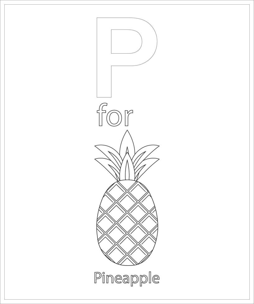 letter coloring page 8025292 Vector Art at Vecteezy
