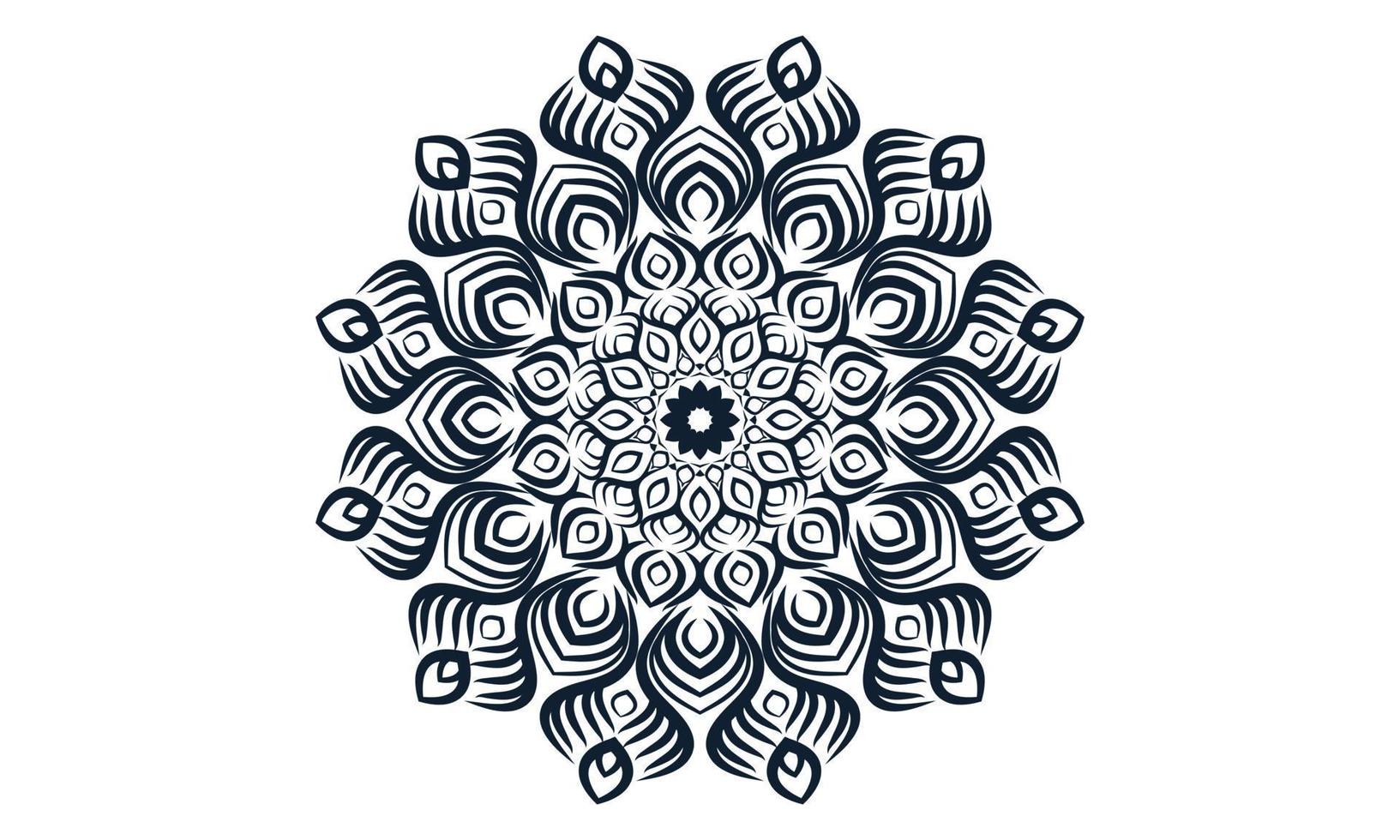 Mandala pattern design. vector