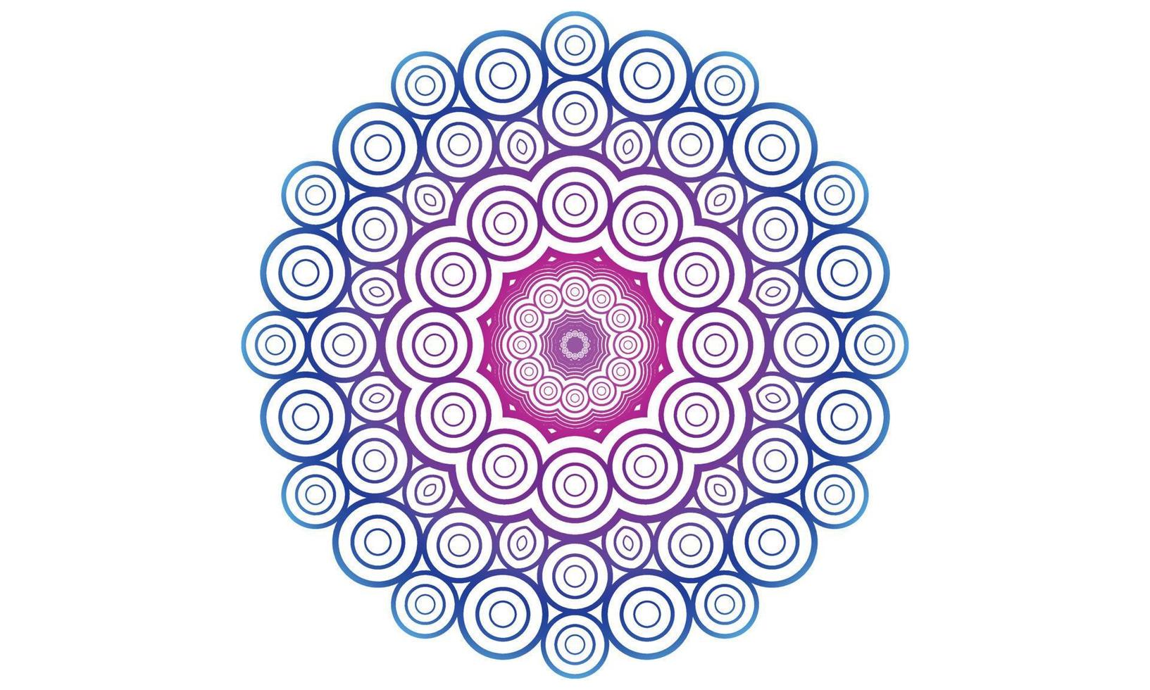 Mandala pattern design. vector