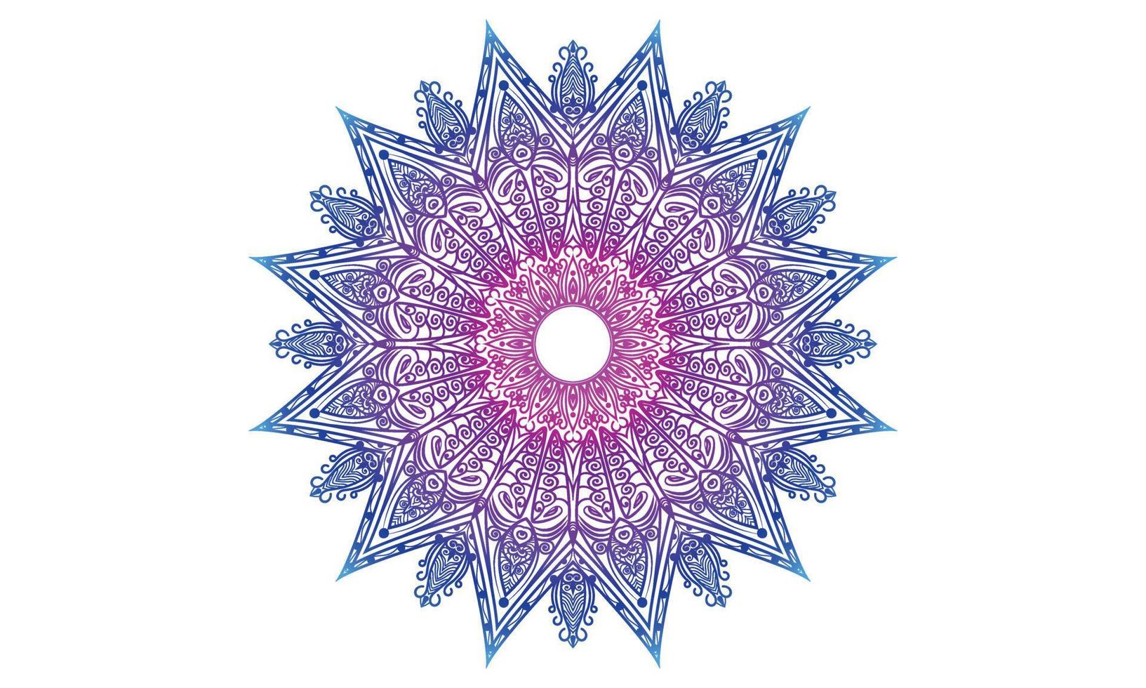 Mandala pattern design. vector