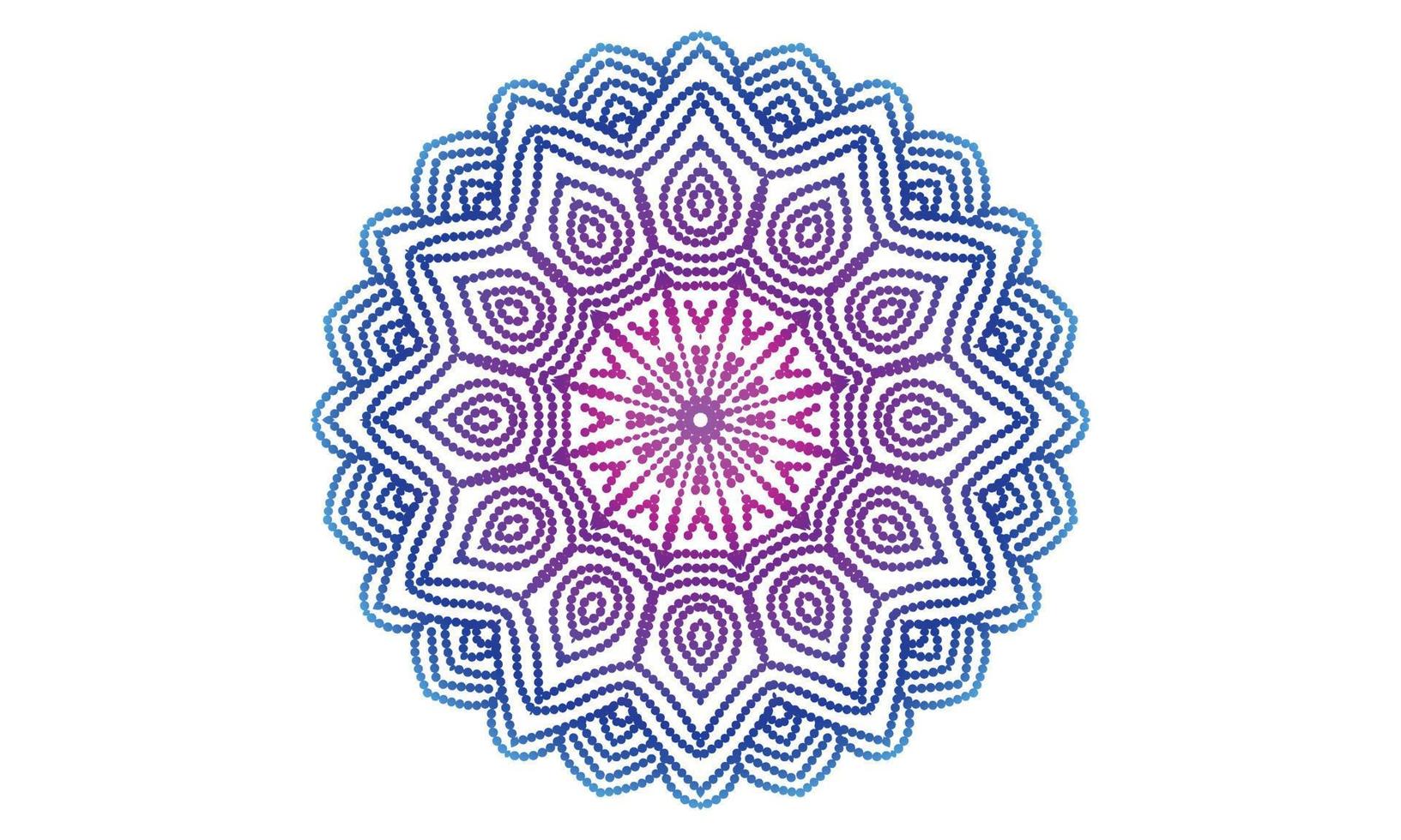 Abstract background. Luxury ornamental mandala design. vector