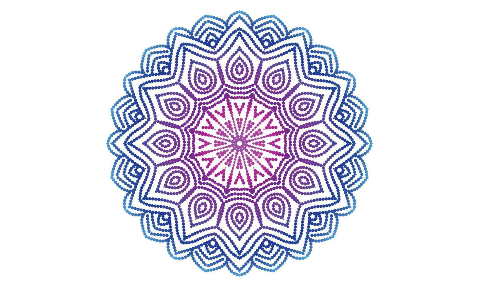 fondo abstracto. diseño de mandala ornamental de lujo. vector