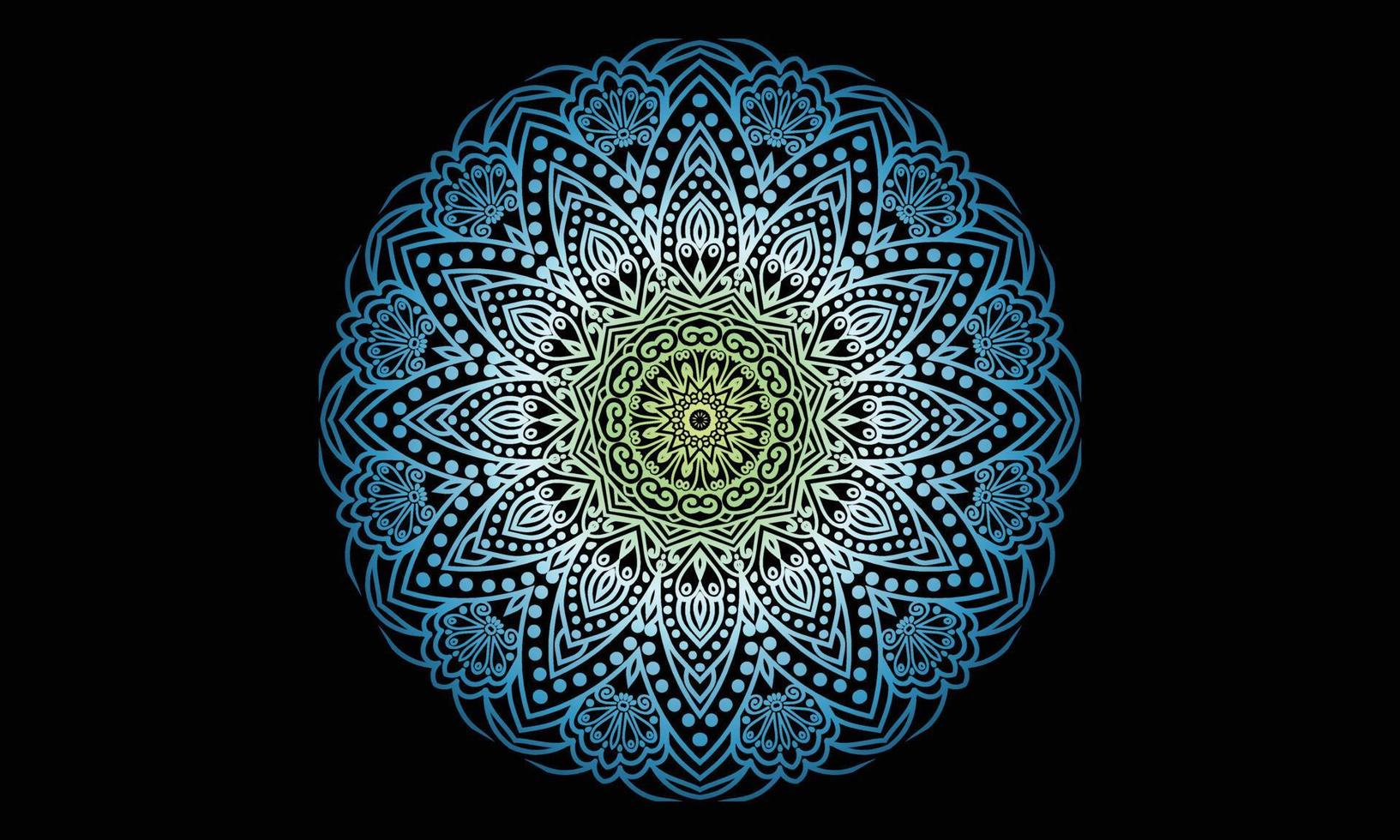 Abstract background. Luxury ornamental mandala design. vector