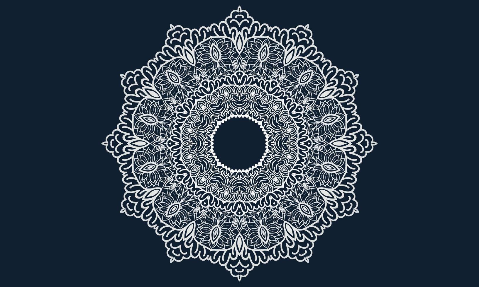 Abstract background. Luxury ornamental mandala design. vector
