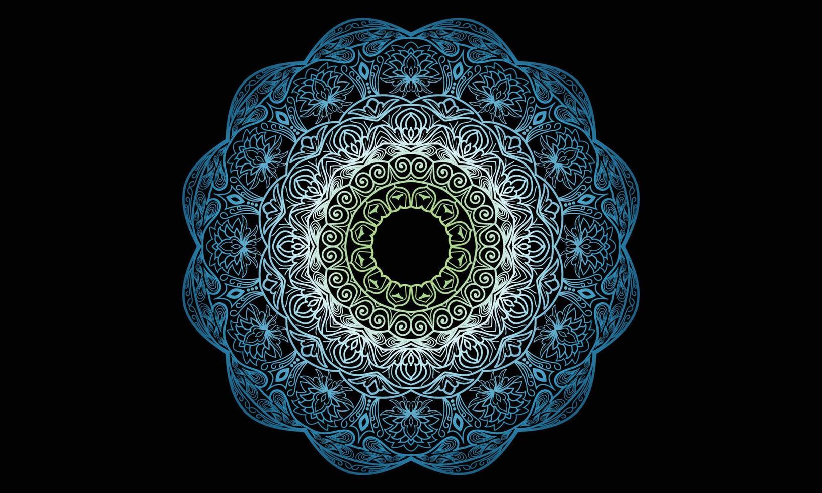 Abstract background. Luxury ornamental mandala design. vector