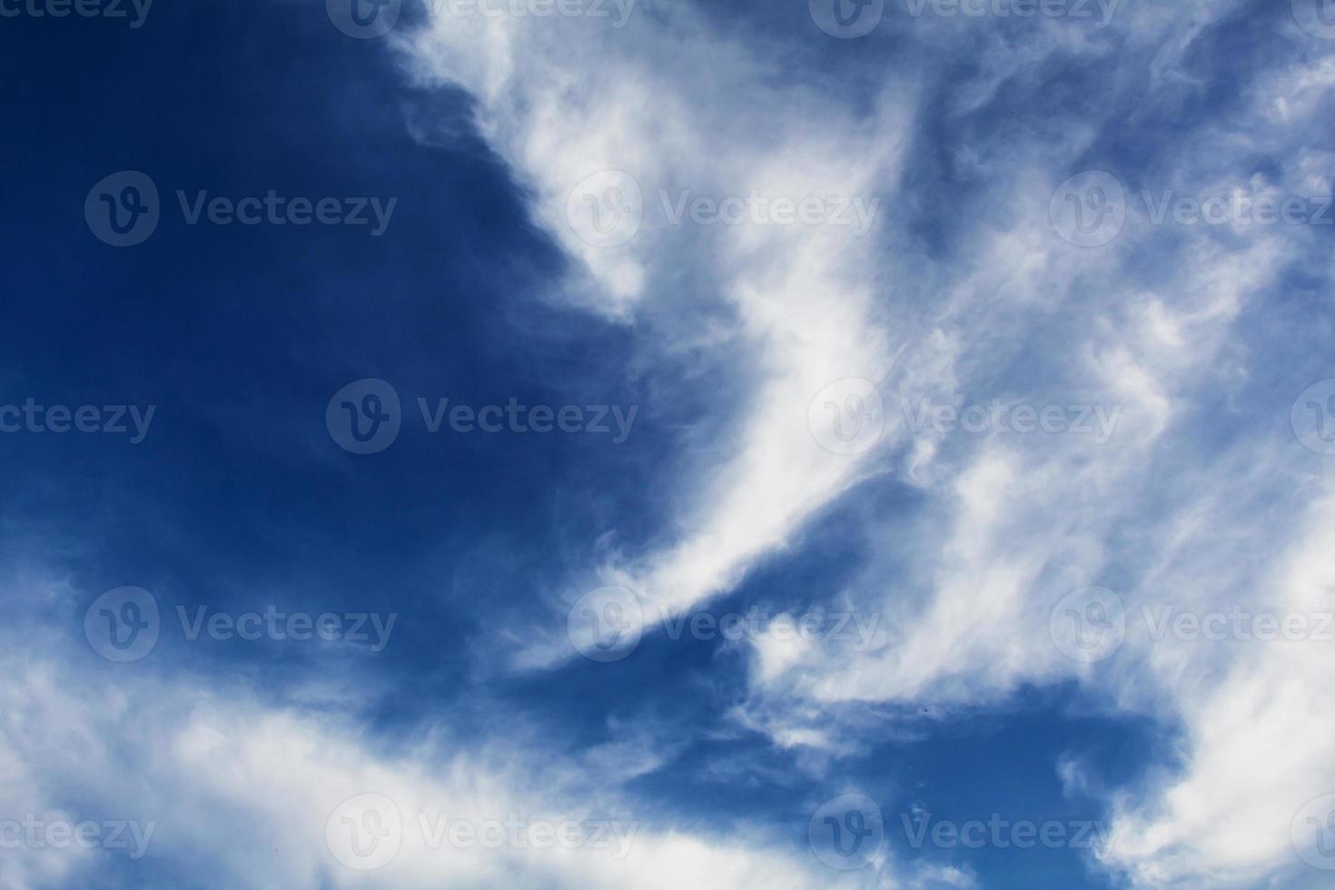 Clouds on a blue sky photo