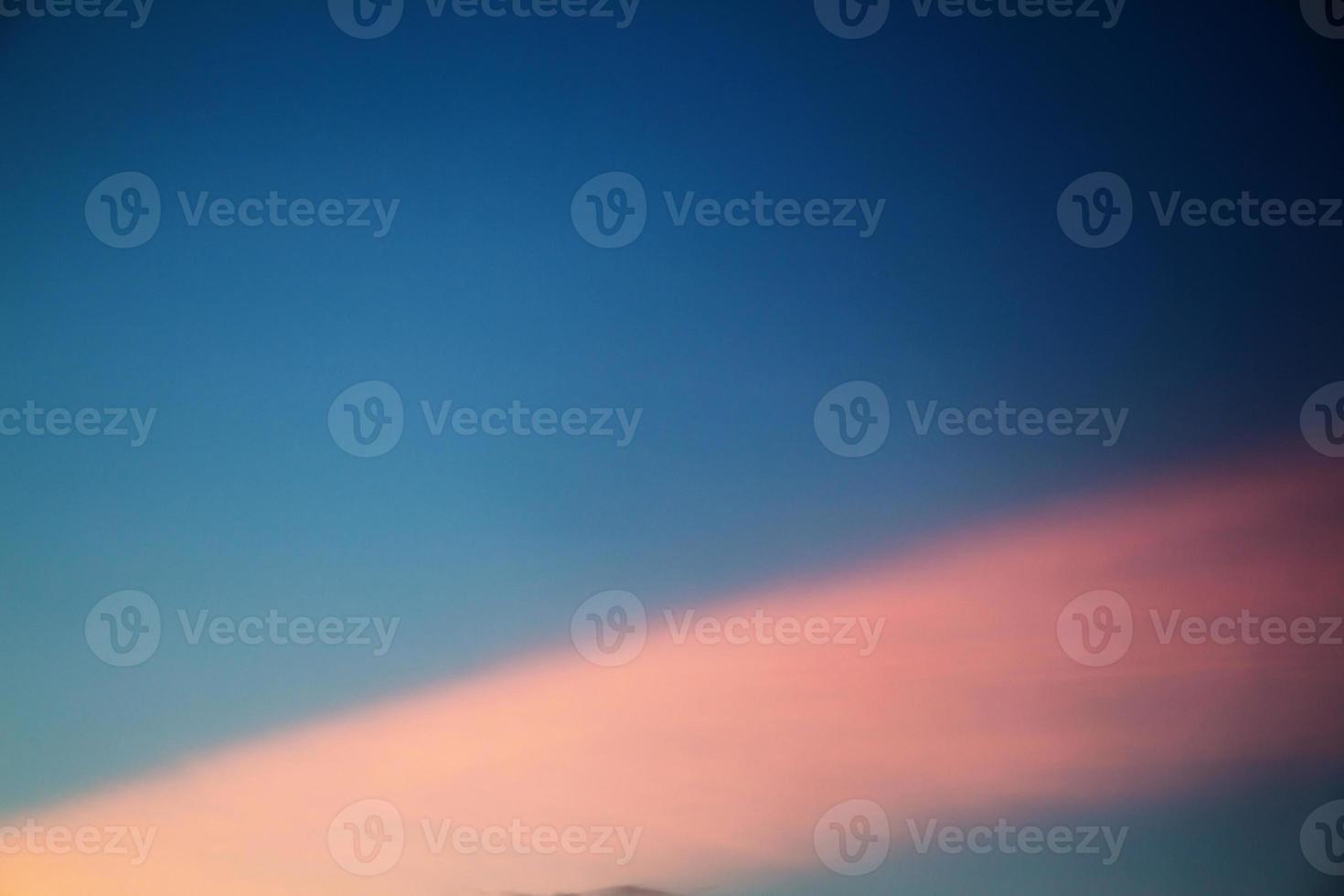 sunset and clouds photo