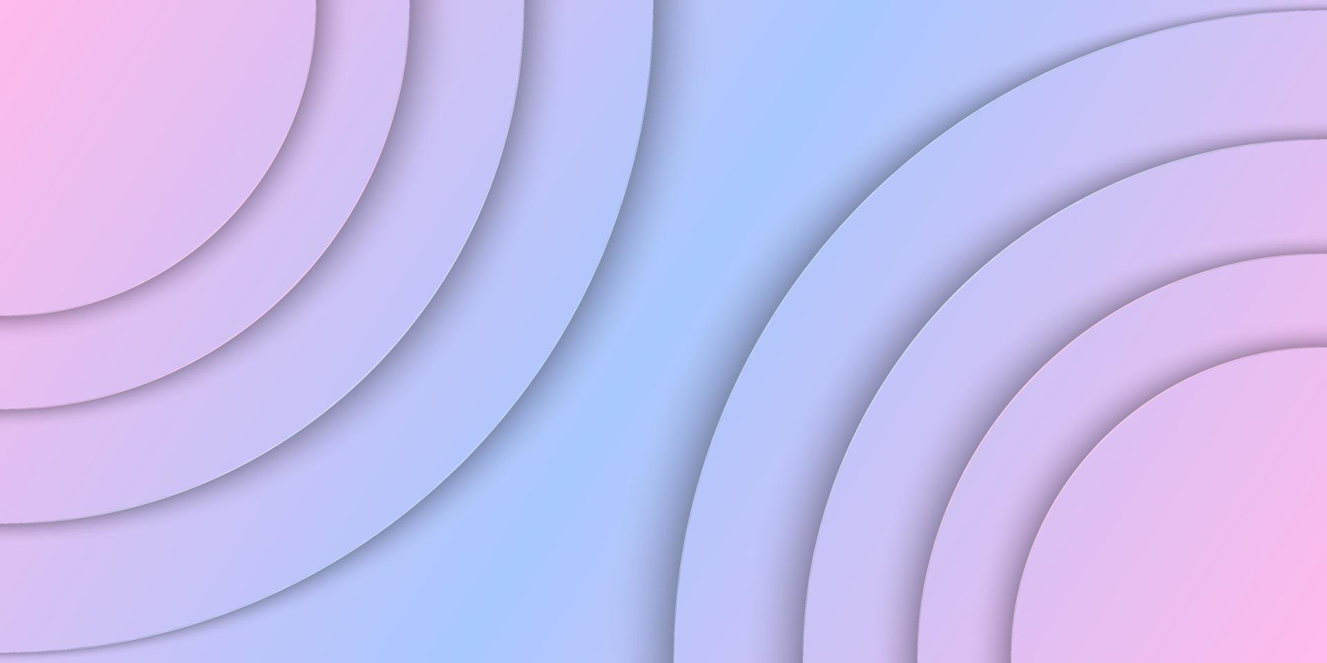 blue and pink gradient pastel color abstract background with shadow vector