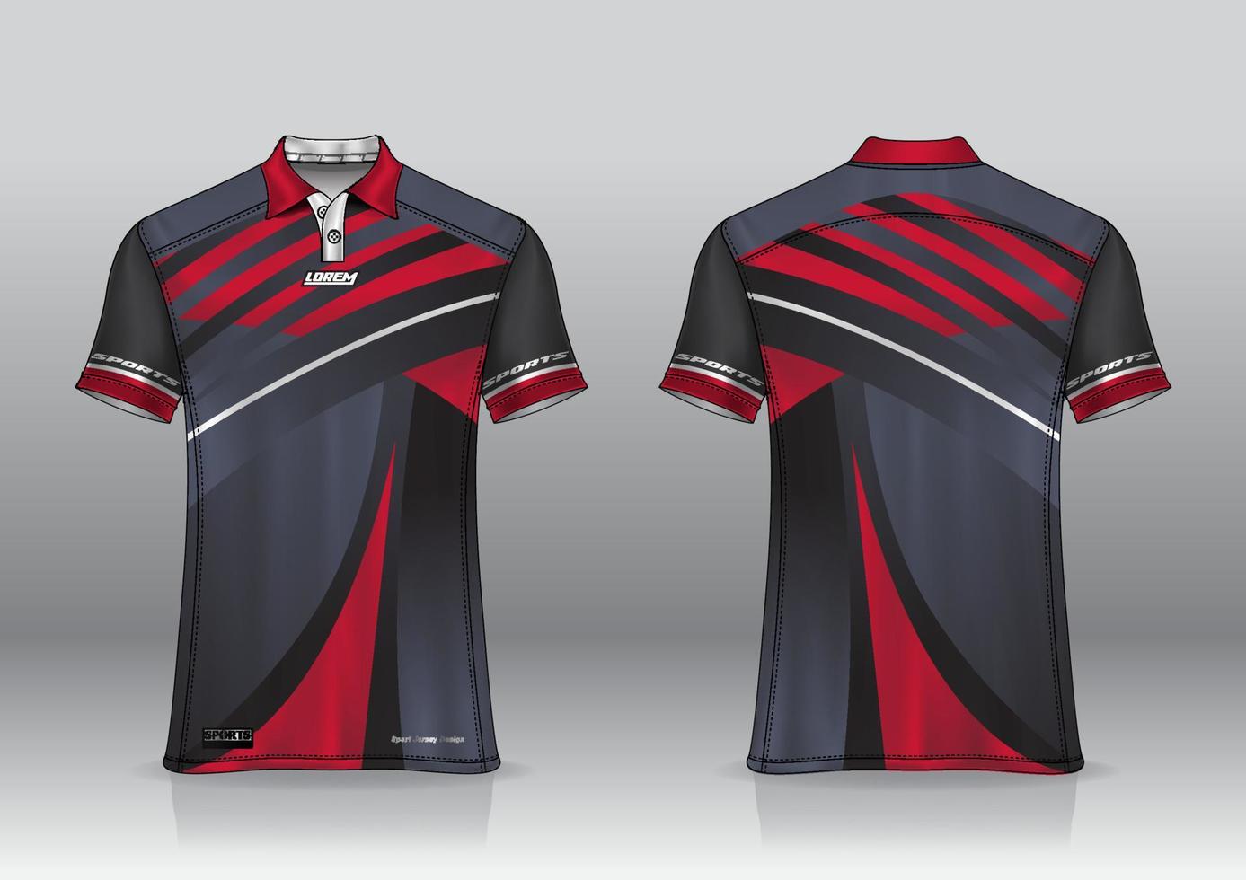 polo shirt uniform design for outdoor sports 8028467 Vector Art at Vecteezy