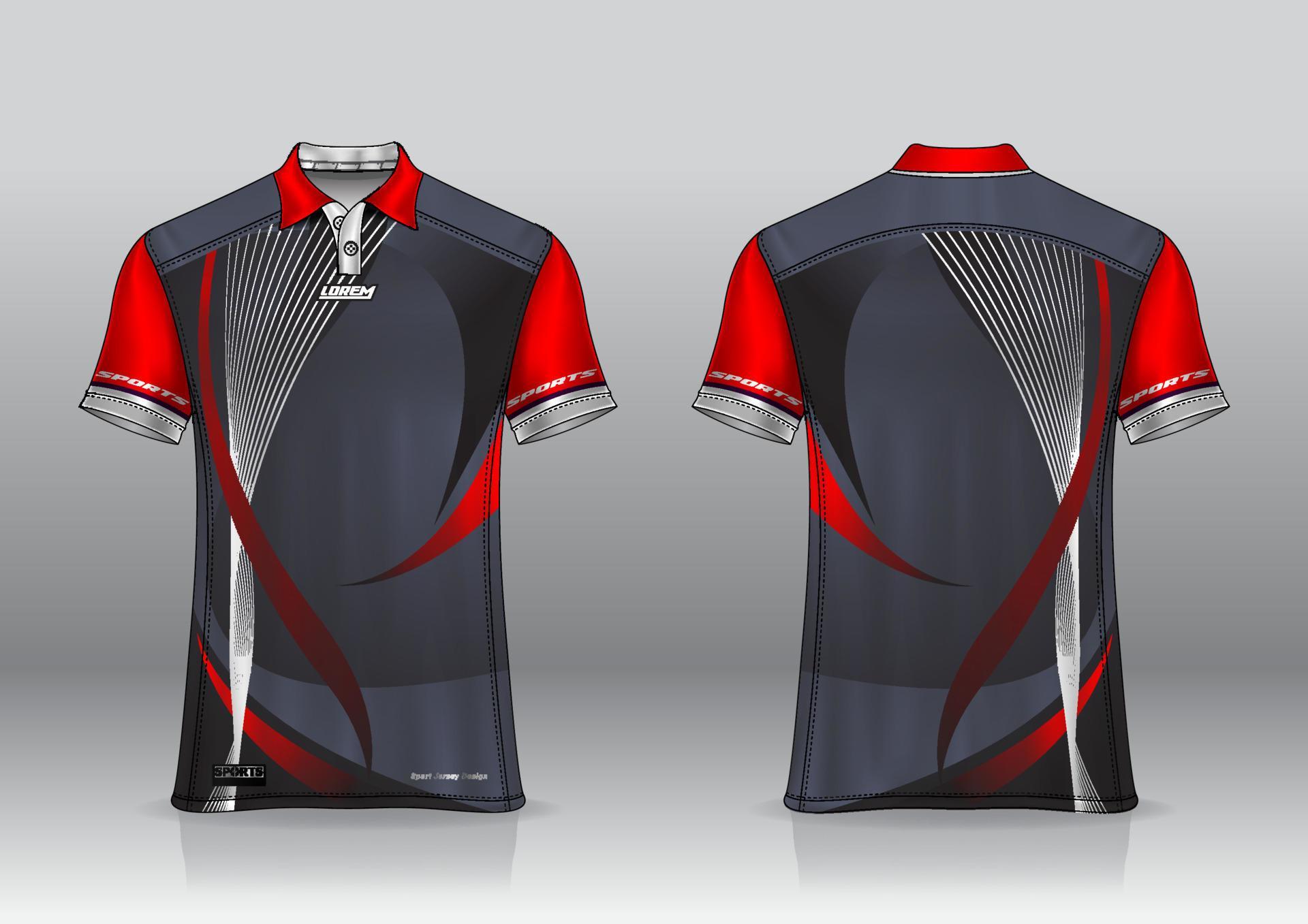 polo shirt uniform design for outdoor sports 8028469 Vector Art at Vecteezy