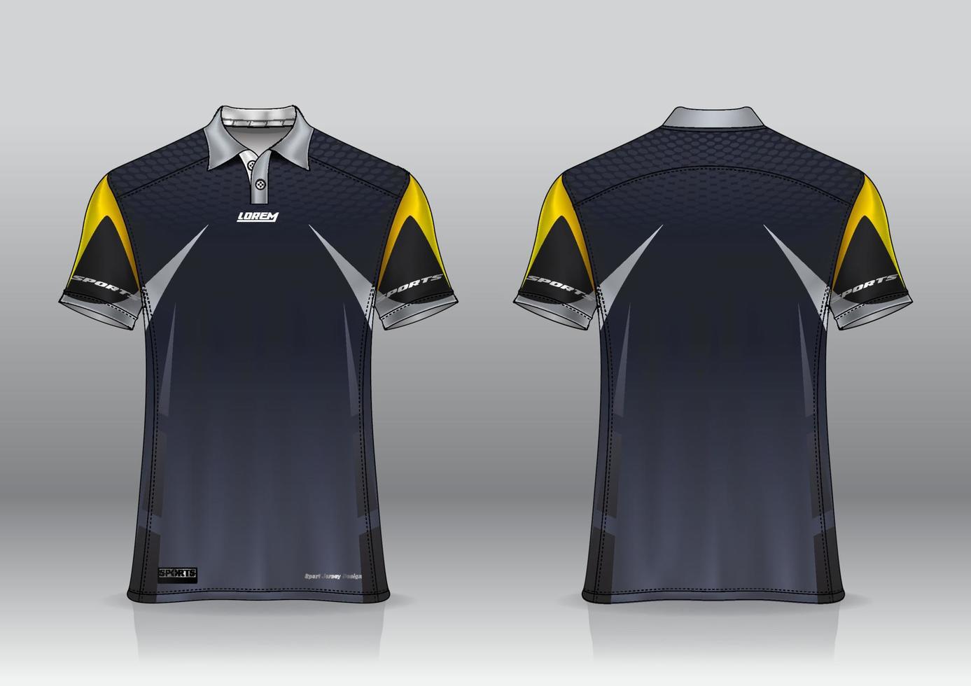 polo shirt uniform design for outdoor sports 8028474 Vector Art at Vecteezy