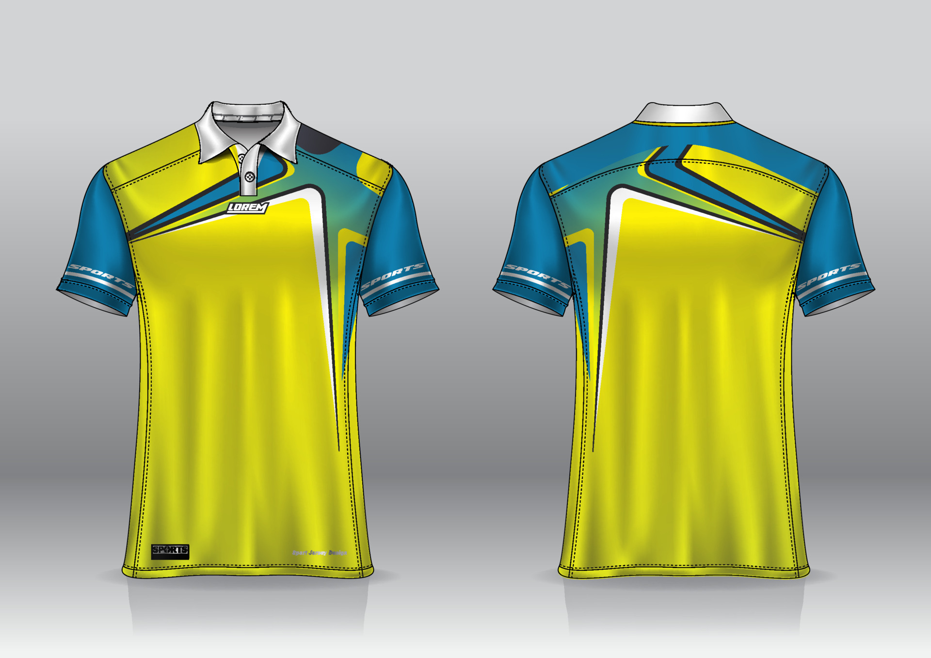 polo shirt uniform design for outdoor sports 8028481 Vector Art at Vecteezy