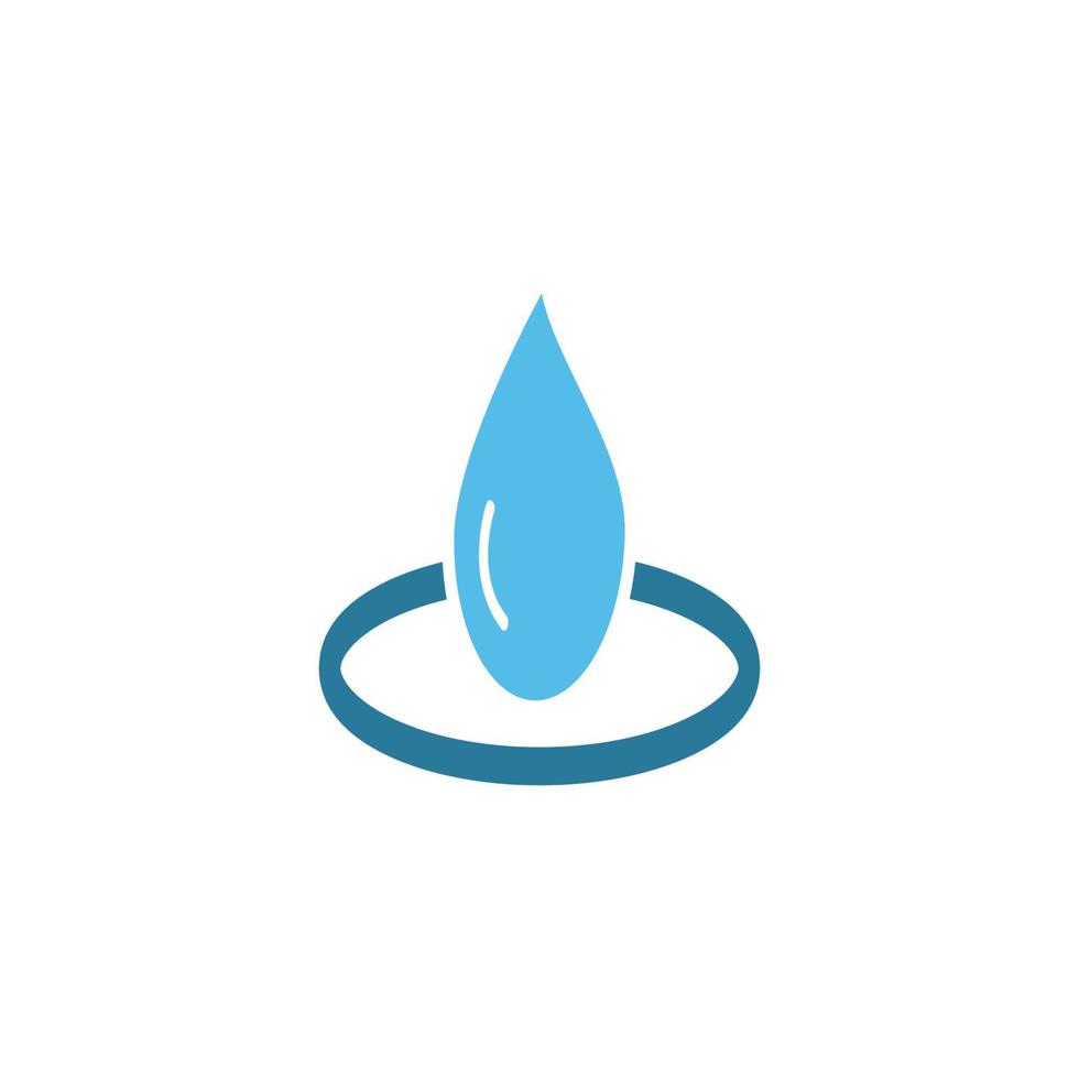 water drop icon design vector