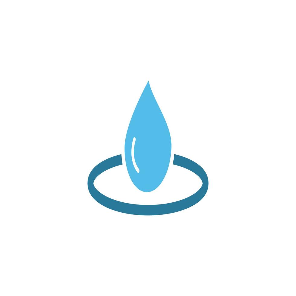 water drop icon design vector