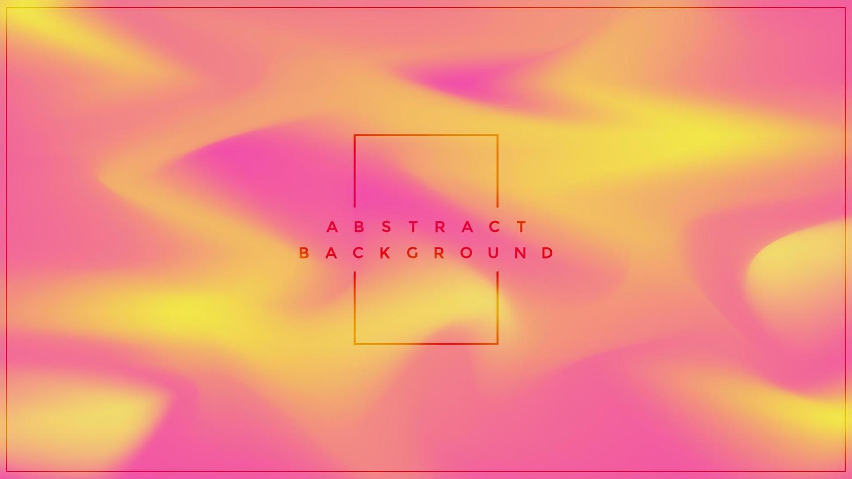 Modern abstract yellow and pink gradient background design vector