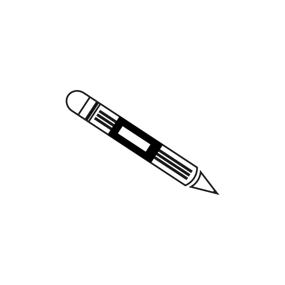 pencil icon design vector