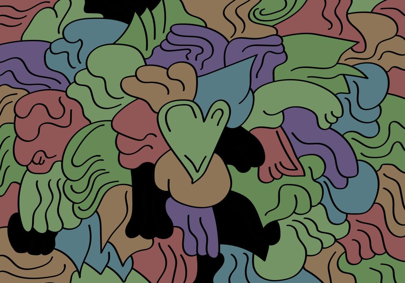 Colorful Abstract Background Template for Web Design, Landing page, and Print Material. vector