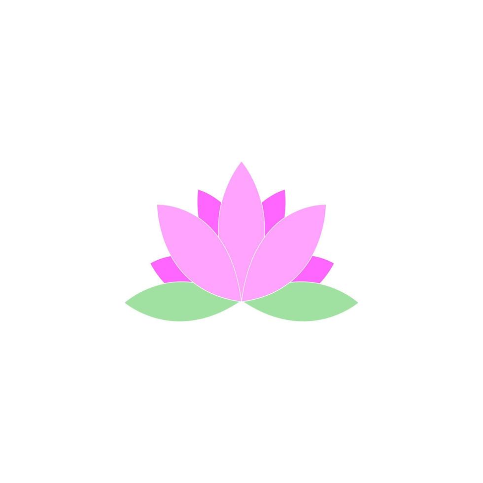 lotus flower icon vector illustration