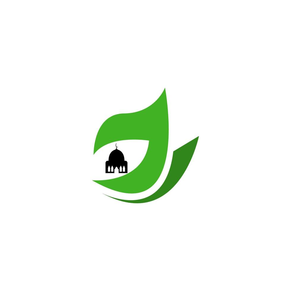 mosque icon logo image vector illustration