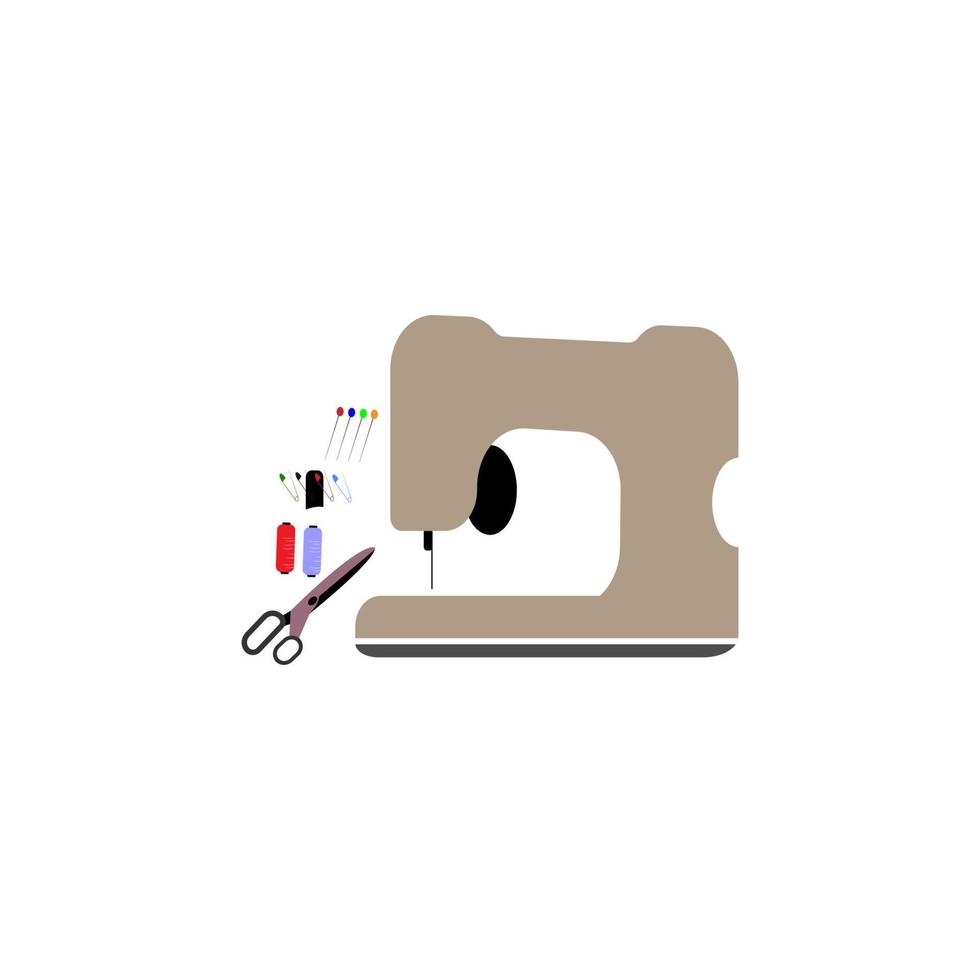 sewing machine icon image vector illustration