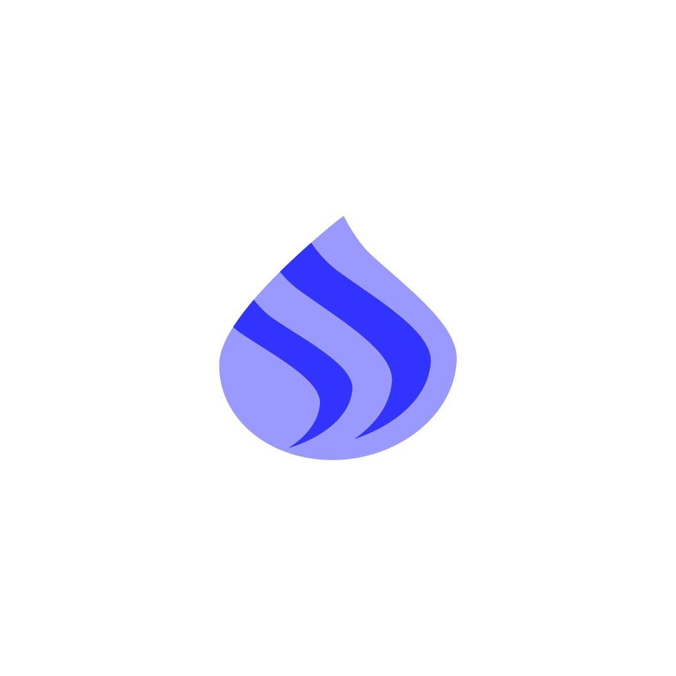 water drop icon design vector