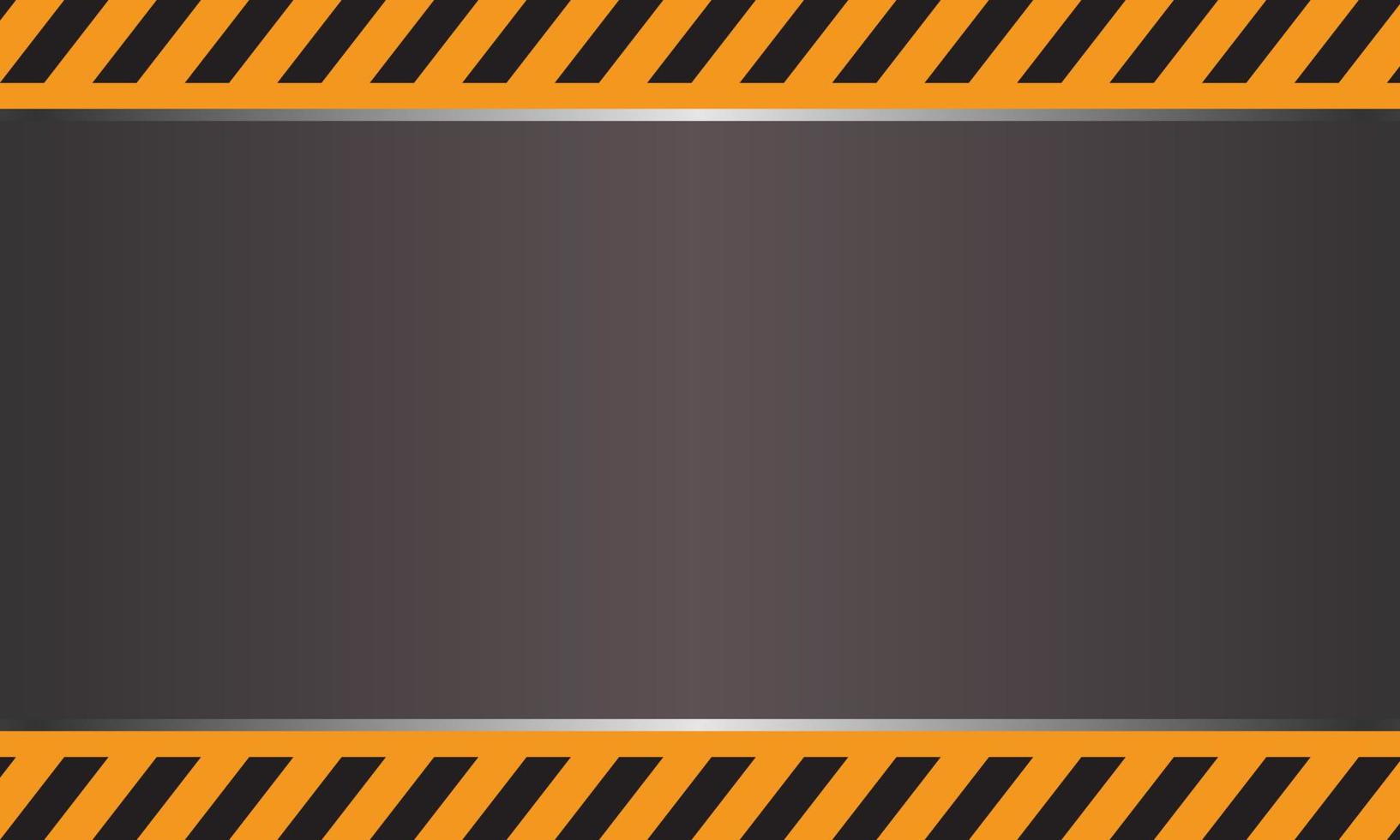Black yellow gradient desktop background. building under construction vector background