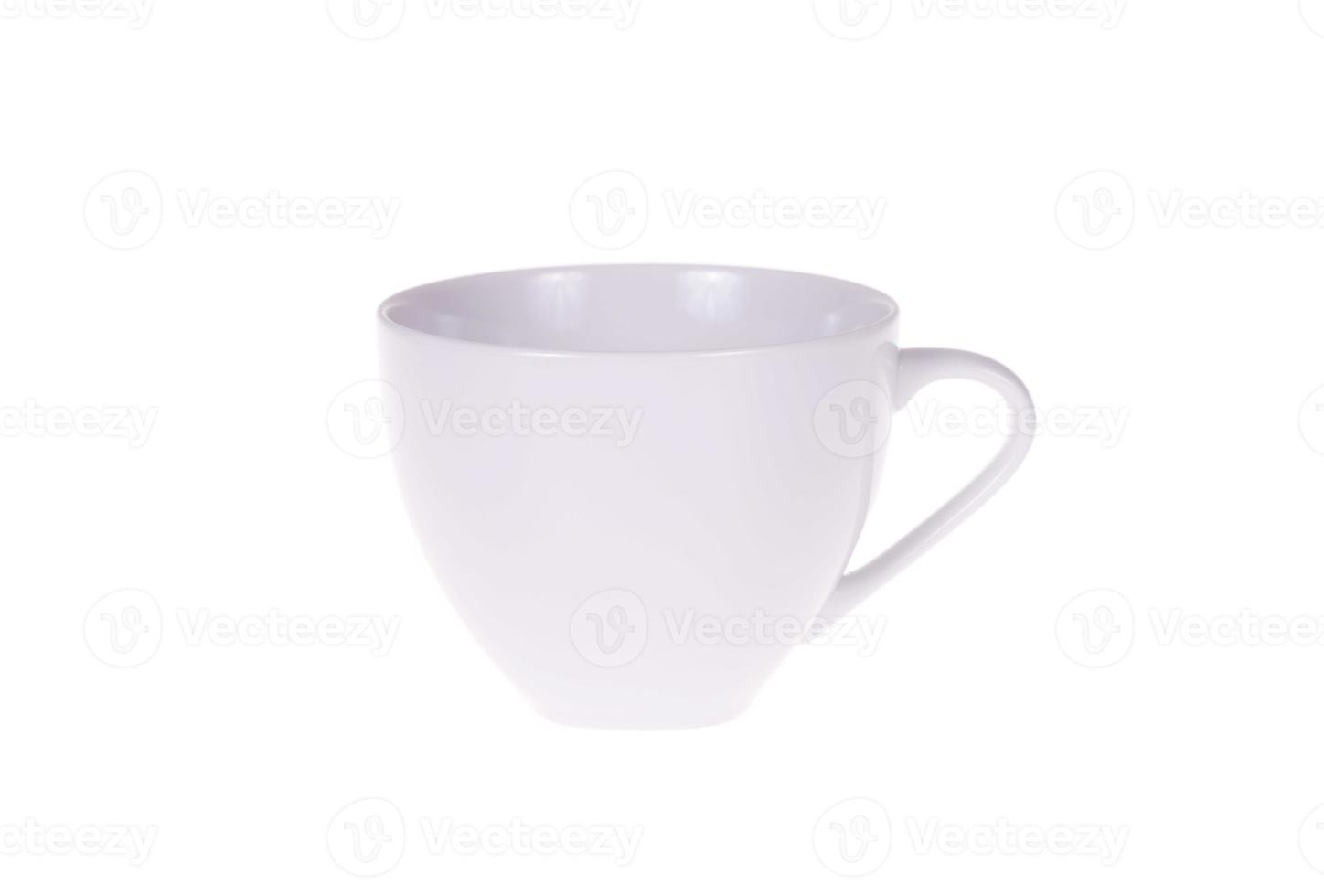 coffee cup isolated on white background photo