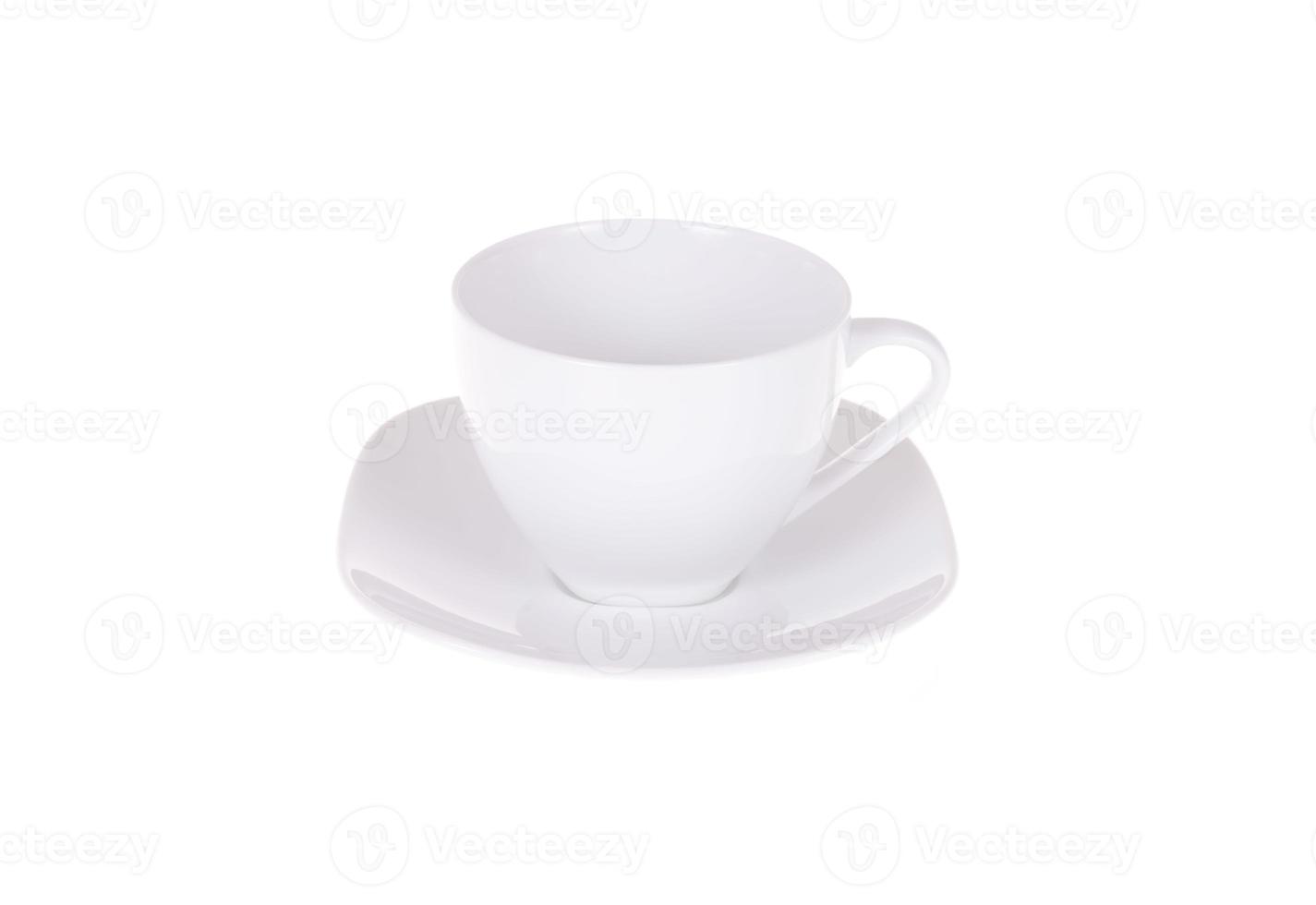 coffee cup isolated on white background photo