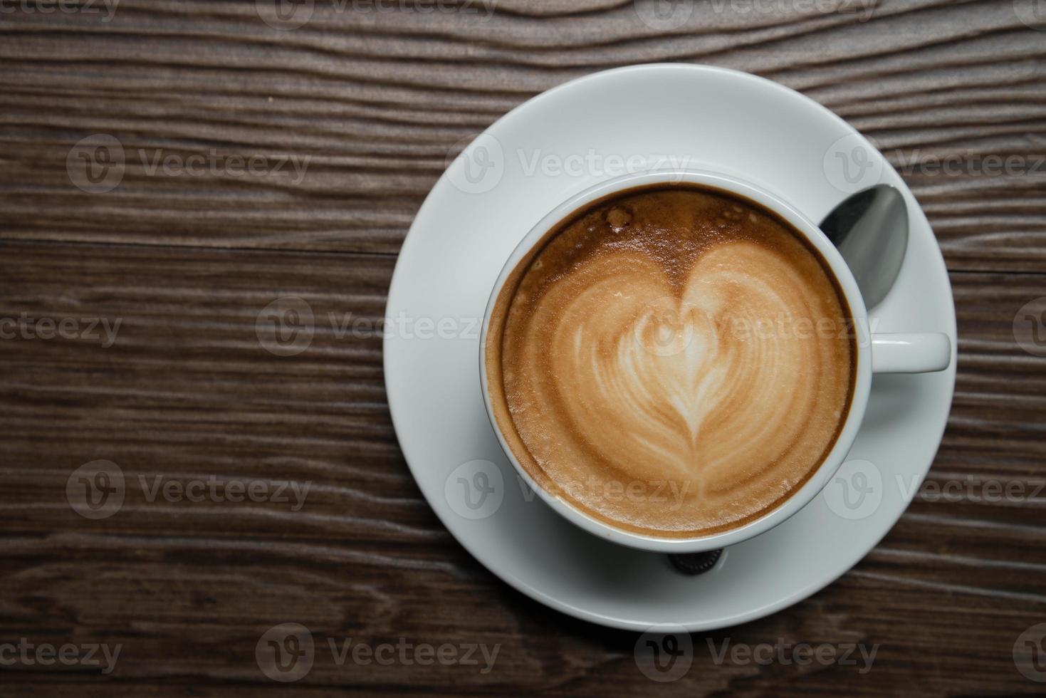 latte art coffee photo