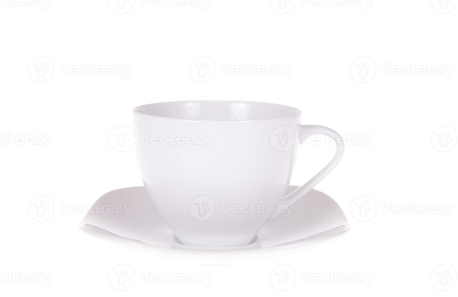 coffee cup isolated on white background photo