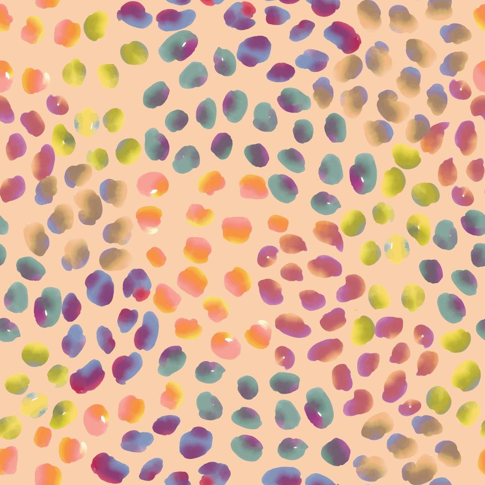 seamless dots pattern background like small flowers in garden , greeting card or fabric vector