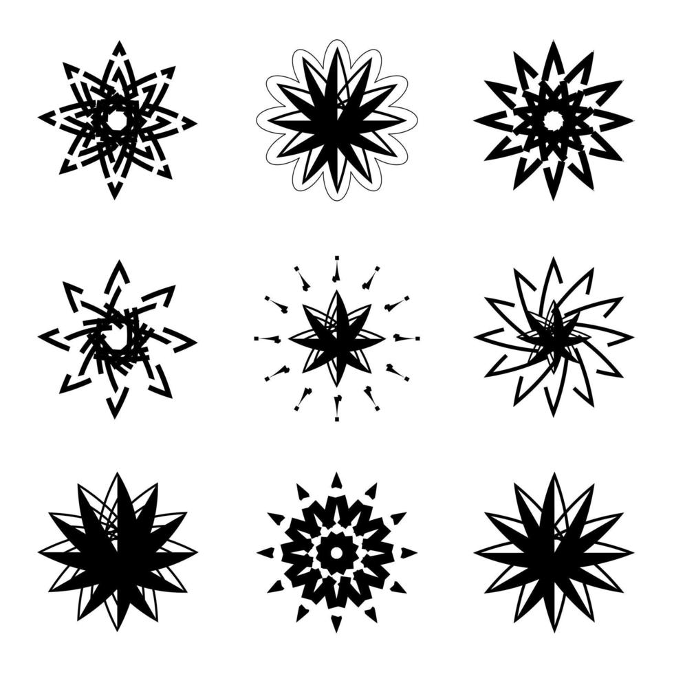 Season celebration star burst explosion vector illustration