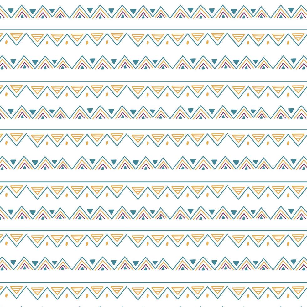 Mexican ornament etnich pattern vector
