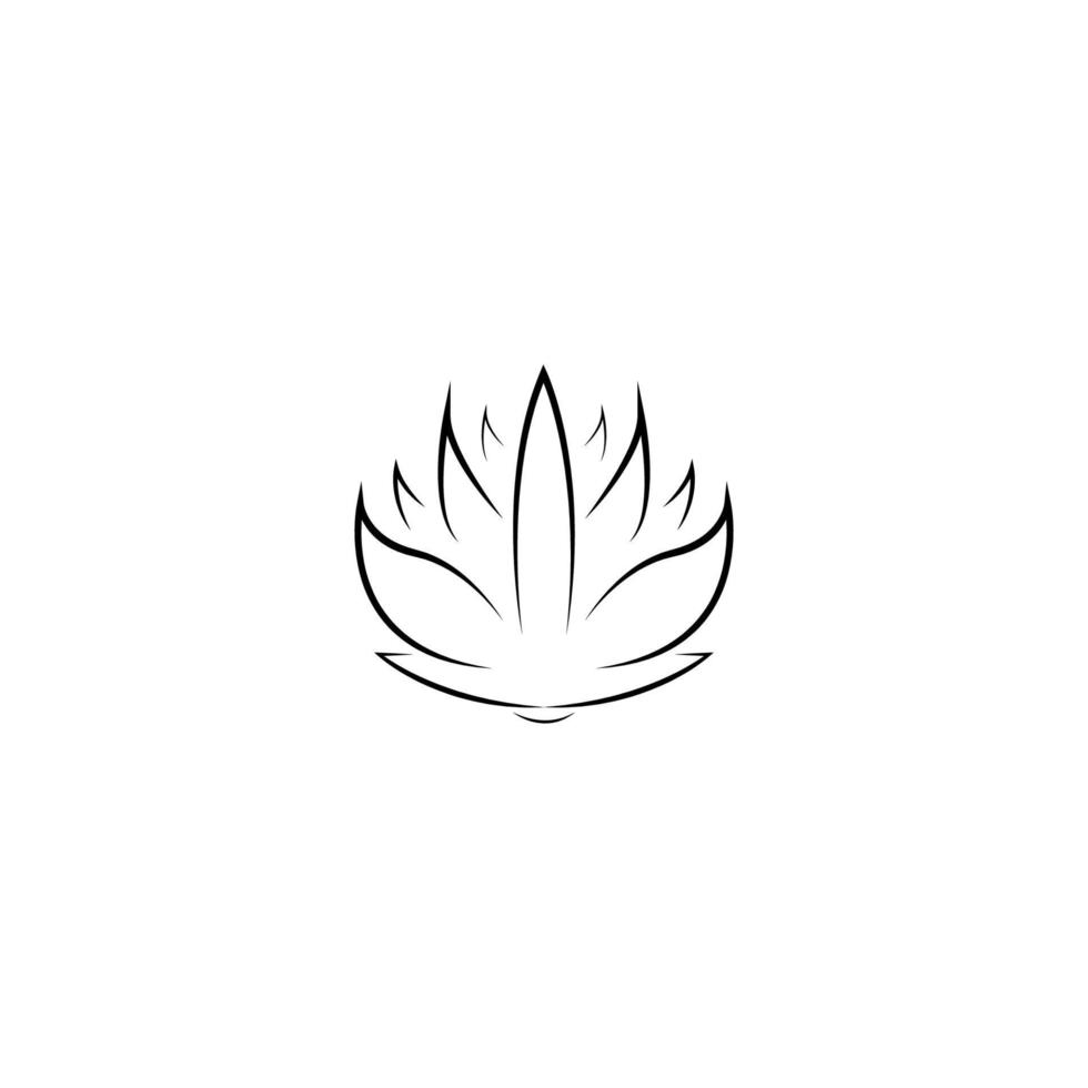 lotus flower icon vector illustration