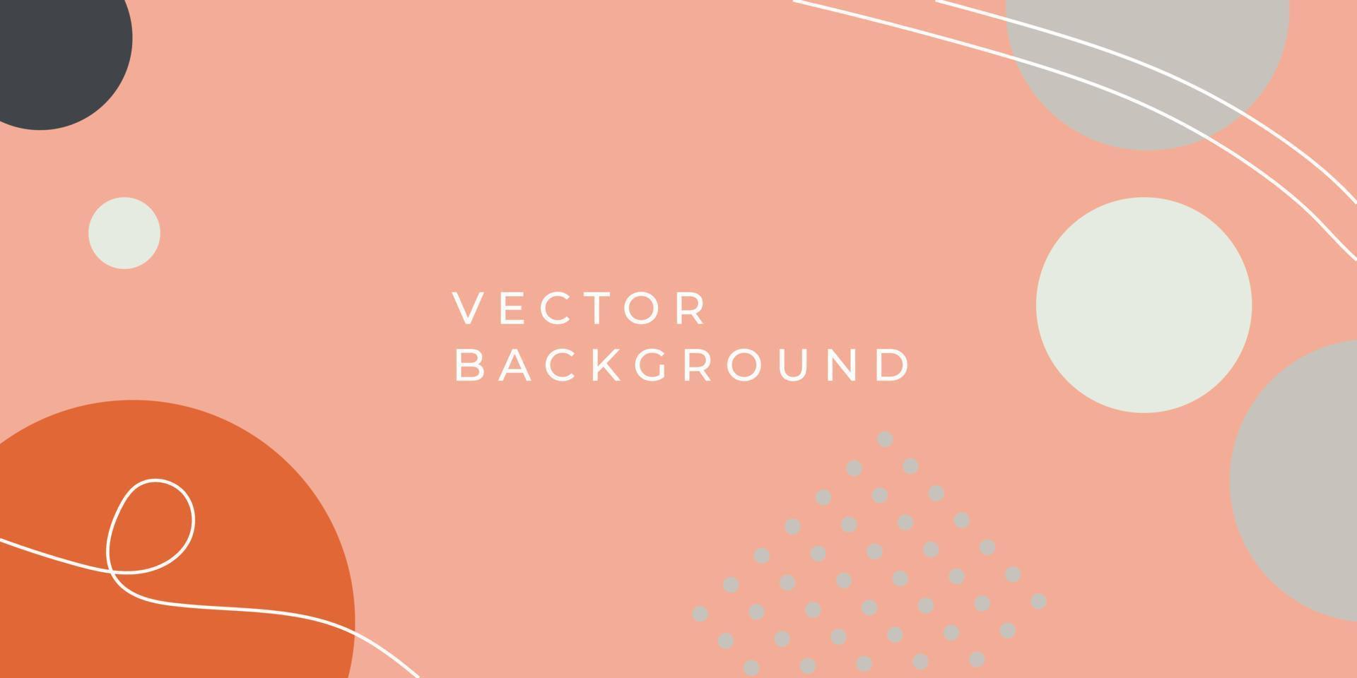 Vector abstract creative backgrounds in minimal trendy style - templates simple, stylish and minimal designs