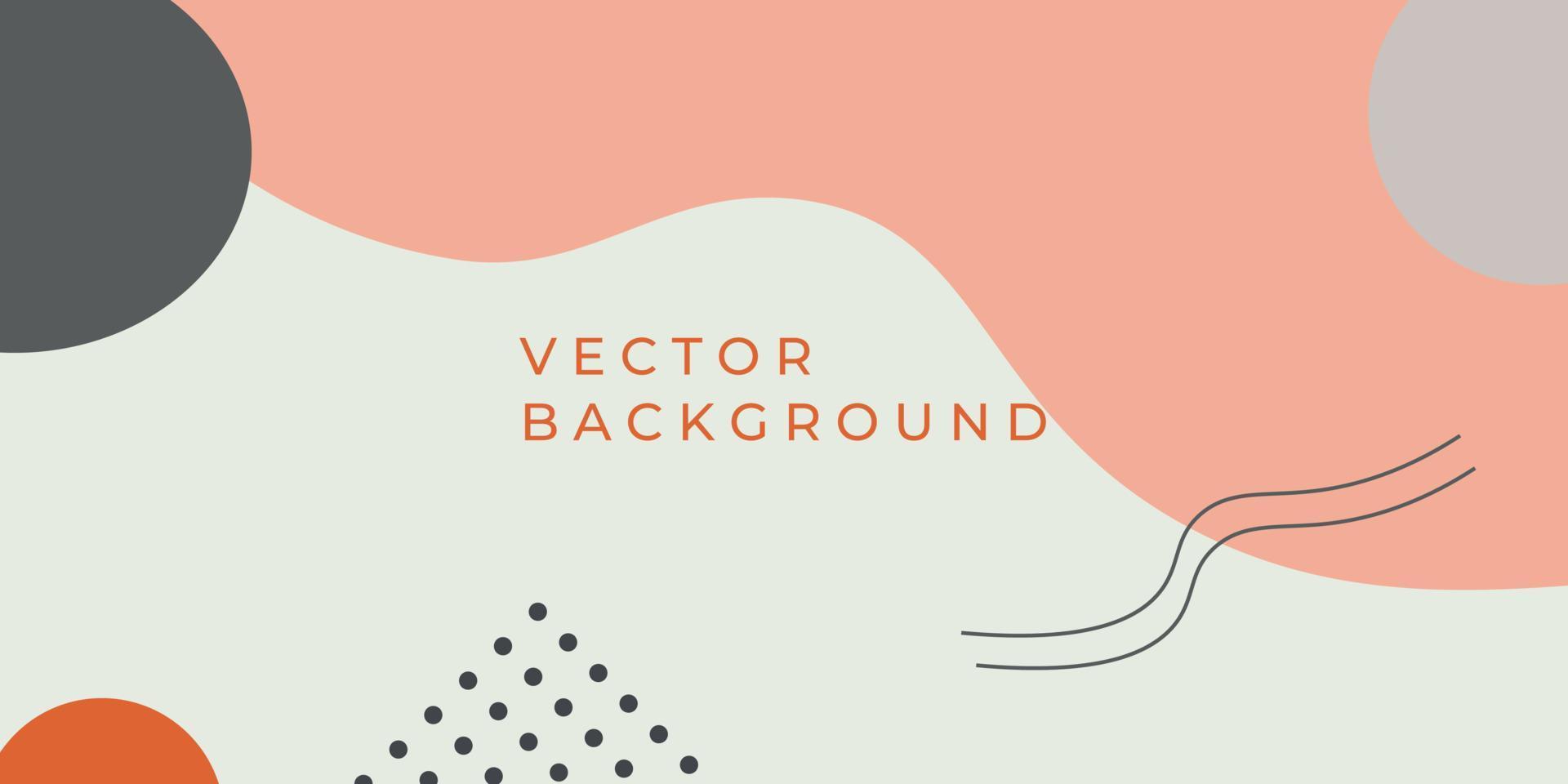 Vector abstract creative backgrounds in minimal trendy style - templates simple, stylish and minimal designs
