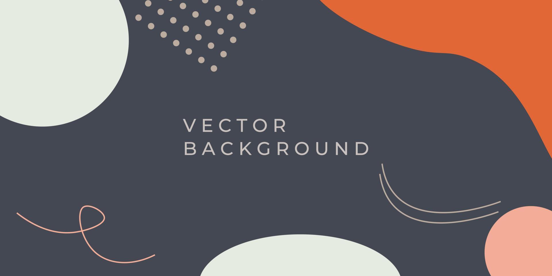 Vector abstract creative backgrounds in minimal trendy style - templates simple, stylish and minimal designs