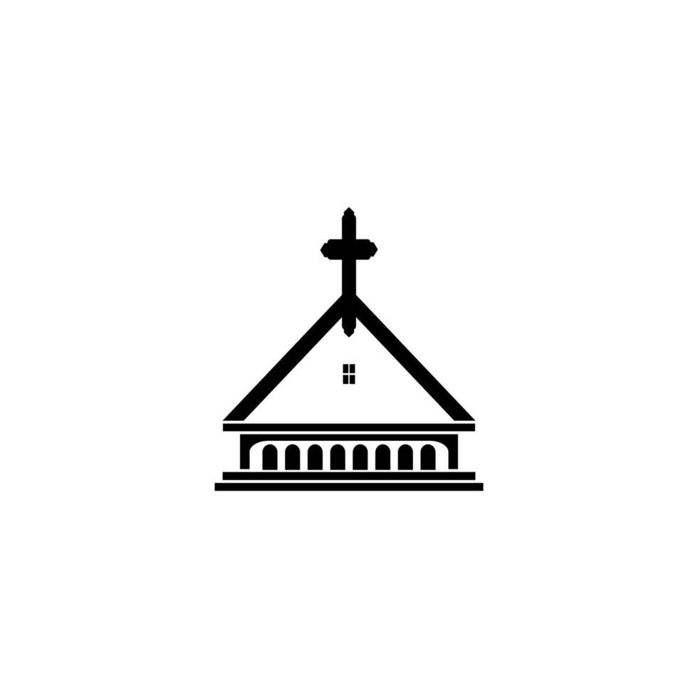 church icon logo vector