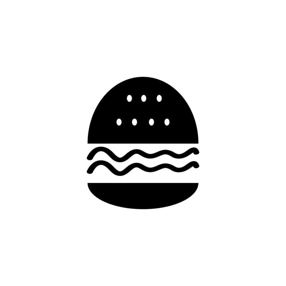 burger icon illustration design vector