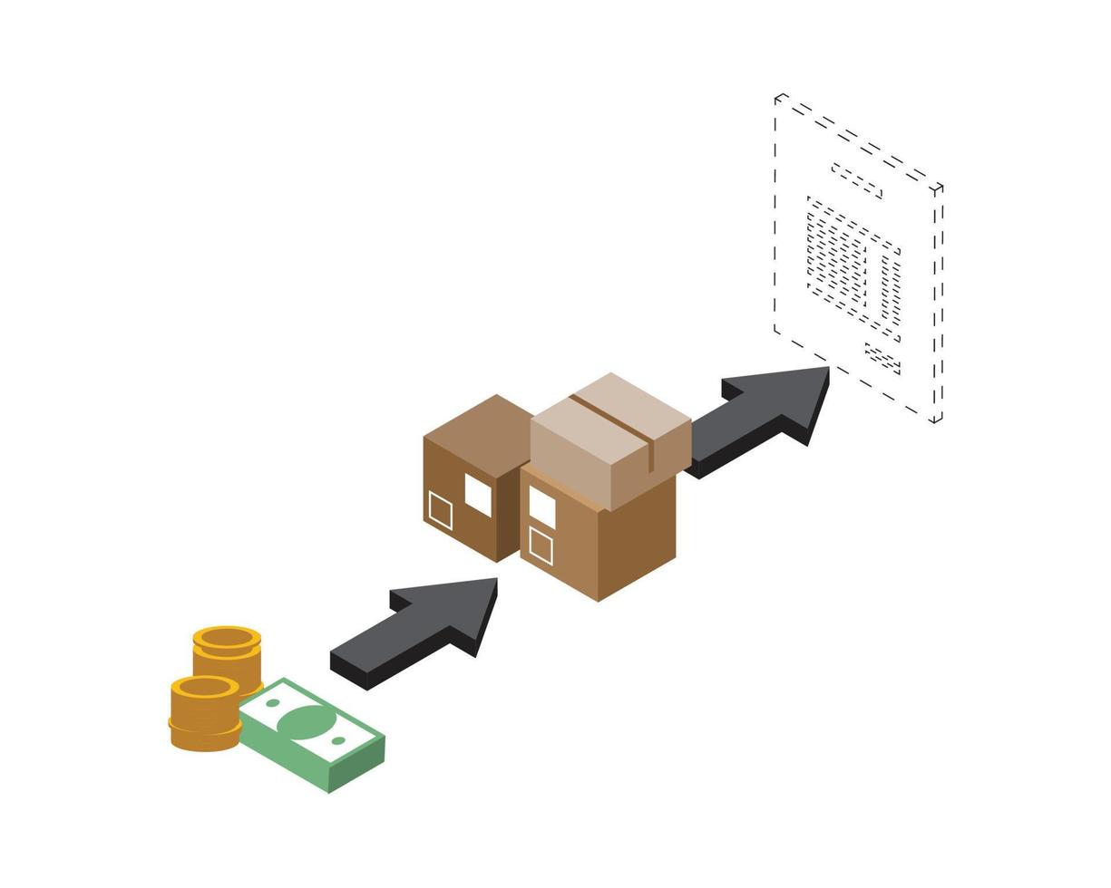 Prohibited Expense or non deductible expense as there is no invoice or receipt when you buy it vector