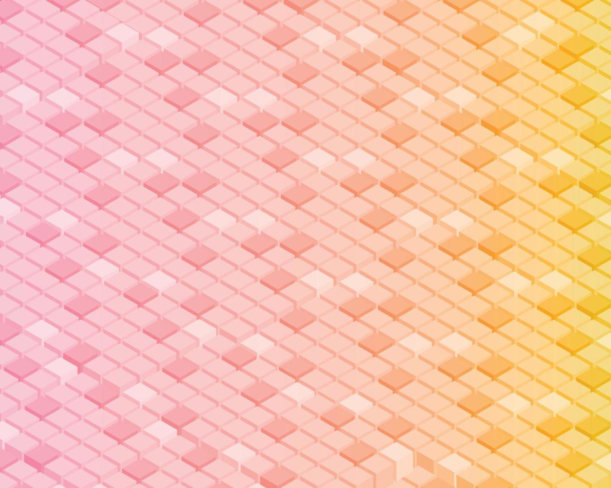 pink block pattern background vector