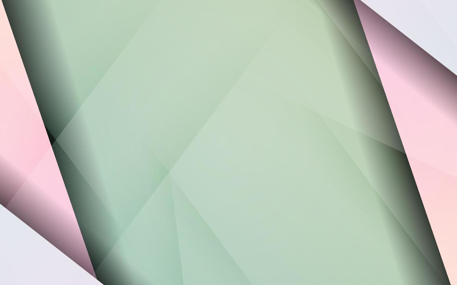 Abstract overlap layer rainbow background vector