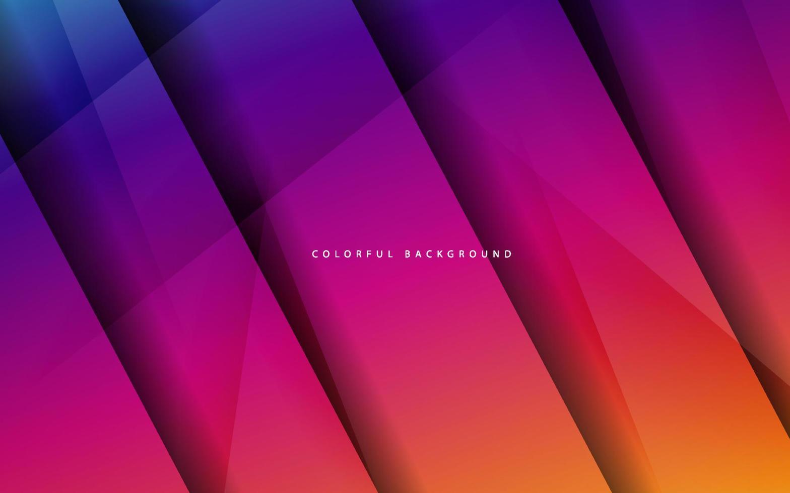 Abstract gradient color overlap layer background vector